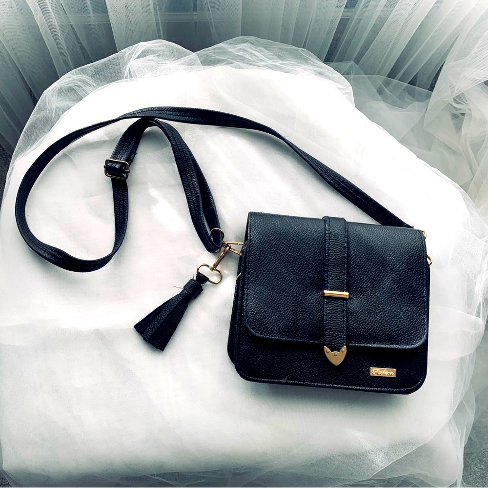Bag black clutch crossbody bag